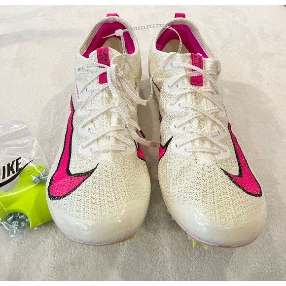 Nike Zoom SuperFly Elite 2 \'Sail Pink\' Running Track Spikes Size 13 Mens NEW main image 11